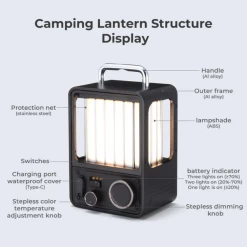 Flextail Villa Lantern Vintage LED Rechargeable Lantern 18 Flextail Villa Lantern Vintage LED Rechargeable Lantern -Online Camping Supplies 8 d2e4df2c 57ce 4e8a b235 66a7027a7019