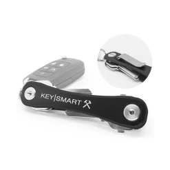 Keysmart Flex Black - Compact Multiple Key Holder Car Key Organizer -Online Camping Supplies 9 5