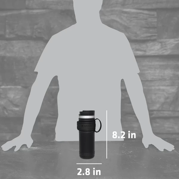 Stanley Legacy Neverleak Travel Mug 16oz - Foundry Black 7 Stanley Legacy Neverleak Travel Mug 16oz - Foundry Black - Image 5