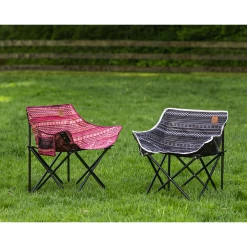 KZM New Hug Chair Black -Online Camping Supplies 9 88d6113a cf15 4fc0 930a 8d03a7e7c5a6