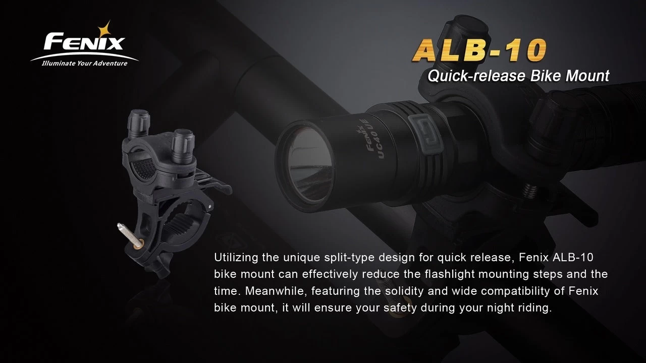Fenix ALB-10 New Bicycle Mount 4 Fenix ALB-10 New Bicycle Mount - Image 2