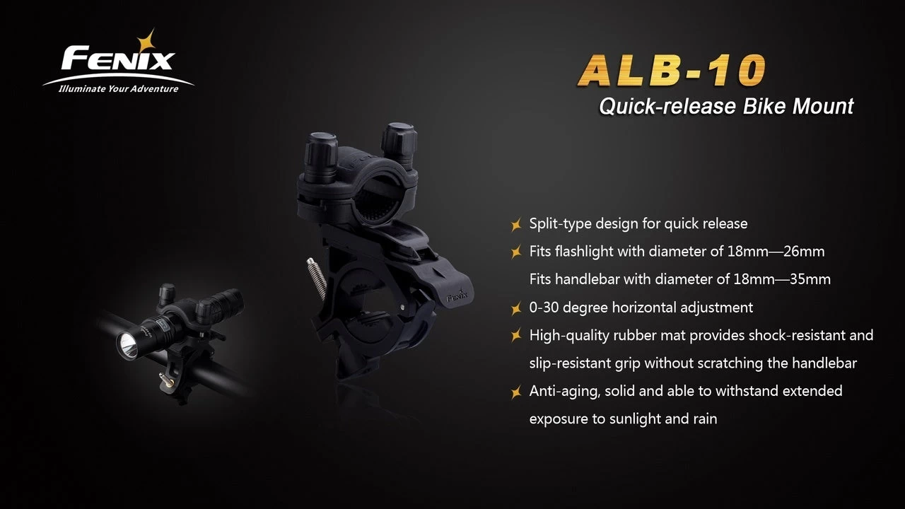 Fenix ALB-10 New Bicycle Mount 5 Fenix ALB-10 New Bicycle Mount - Image 3