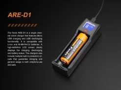 Fenix ARE-D1 Micro USB Single Channel Smart Charger -Online Camping Supplies ARE D1 E 02 52374.1559142237