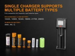 Fenix ARE-D1 Micro USB Single Channel Smart Charger -Online Camping Supplies ARE D1 E 03 13983.1559142238