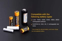 Fenix ARE-X1+ Smart USB Battery Charger -Online Camping Supplies ARE X1plus battery charger batteries compatible