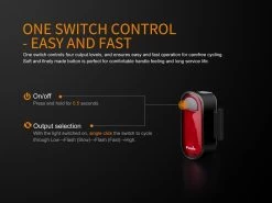 Fenix BCO5R Multifunctional Rechargable Bicycle Tail Light -Online Camping Supplies BC05R 10 E 93270.1542211099