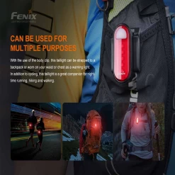 Fenix BC05R V2.0 Rechargeable Bike Tail Light -Online Camping Supplies BC05RV2.0 13