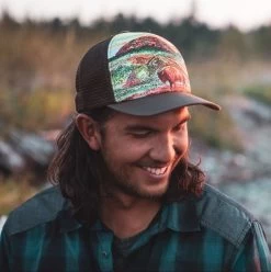 Sunday Afternoon Artist Series Trucker Cap - Bison Sunset -Online Camping Supplies Bison Sunset 2