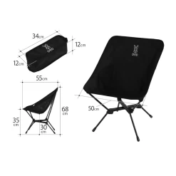 DoD Compact Chair -Online Camping Supplies C1 591 BK 3