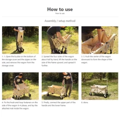 DOD Folding Carry Wagon -Online Camping Supplies C2 46 BK 7 480x480 82ef267b 4949 40c8 b258 8160b0bc8541