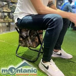 Caribee Fold Up Stool With Cooler -Online Camping Supplies CAR1409 06