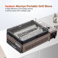 Iwatani Aburiya Portable Grill Stove -Online Camping Supplies CB ABR 1CB ABR 2 9