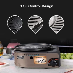 Iwatani Yakimaru Portable Grill Stove -Online Camping Supplies CB SLG 1CB SLG 2 8