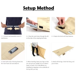 DoD Wide Camping Bed 30 DoD Wide Camping Bed -Online Camping Supplies CB1 100 BK 3 600x600 38bce765 2901 4020 b84e e48078fb1a50