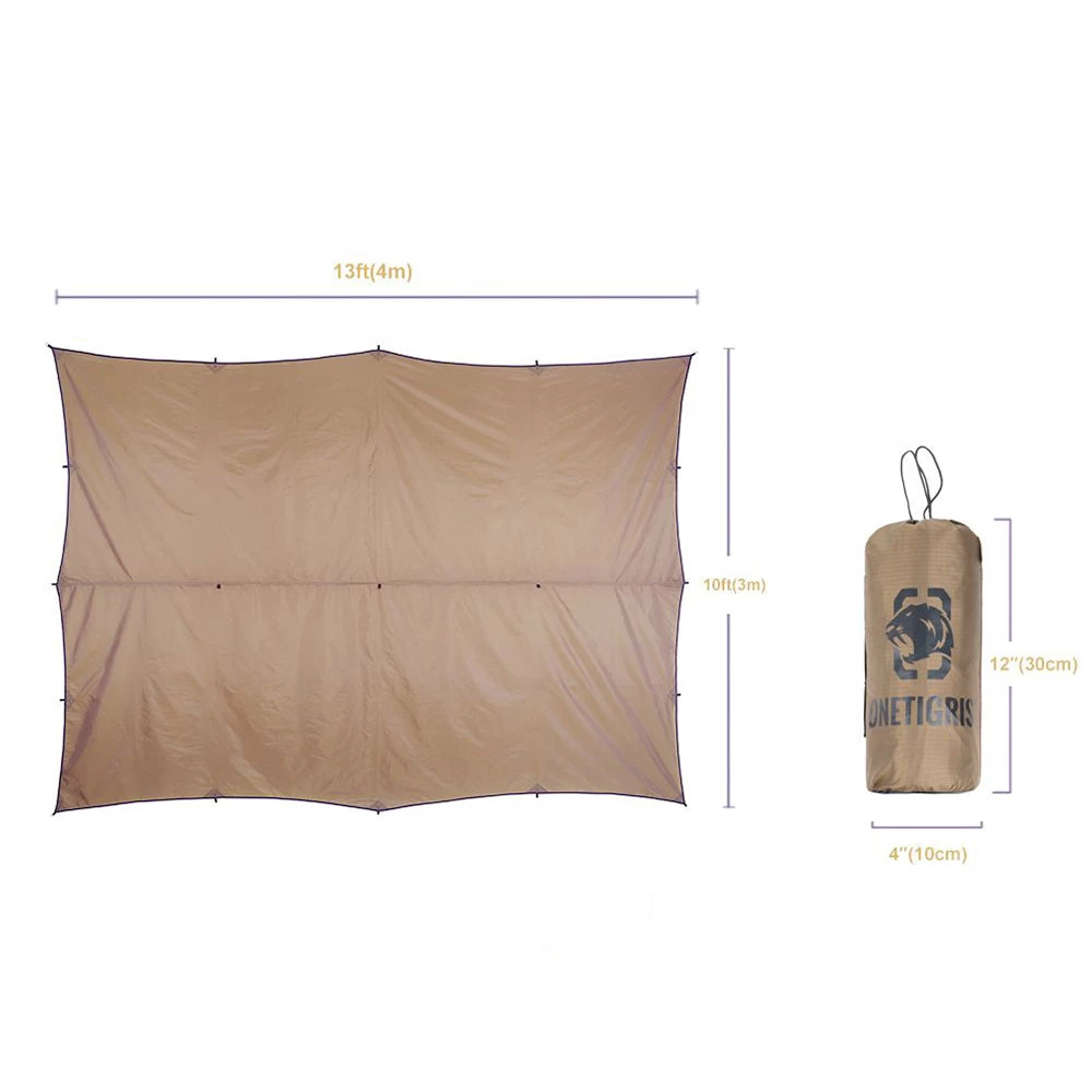 OneTigris Bulwark Rain Fly Camping Tarp 5 OneTigris Bulwark Rain Fly Camping Tarp - Image 3
