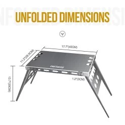 OneTigris Portable Camping Table 11 OneTigris Portable Camping Table -Online Camping Supplies CE ZDZ02 A 06