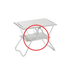 Snow Peak Stainless Single Unit Tray -Online Camping Supplies CK 085 use