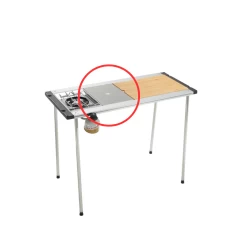 Snow Peak Stainless Single Unit Tray -Online Camping Supplies CK 085 use2