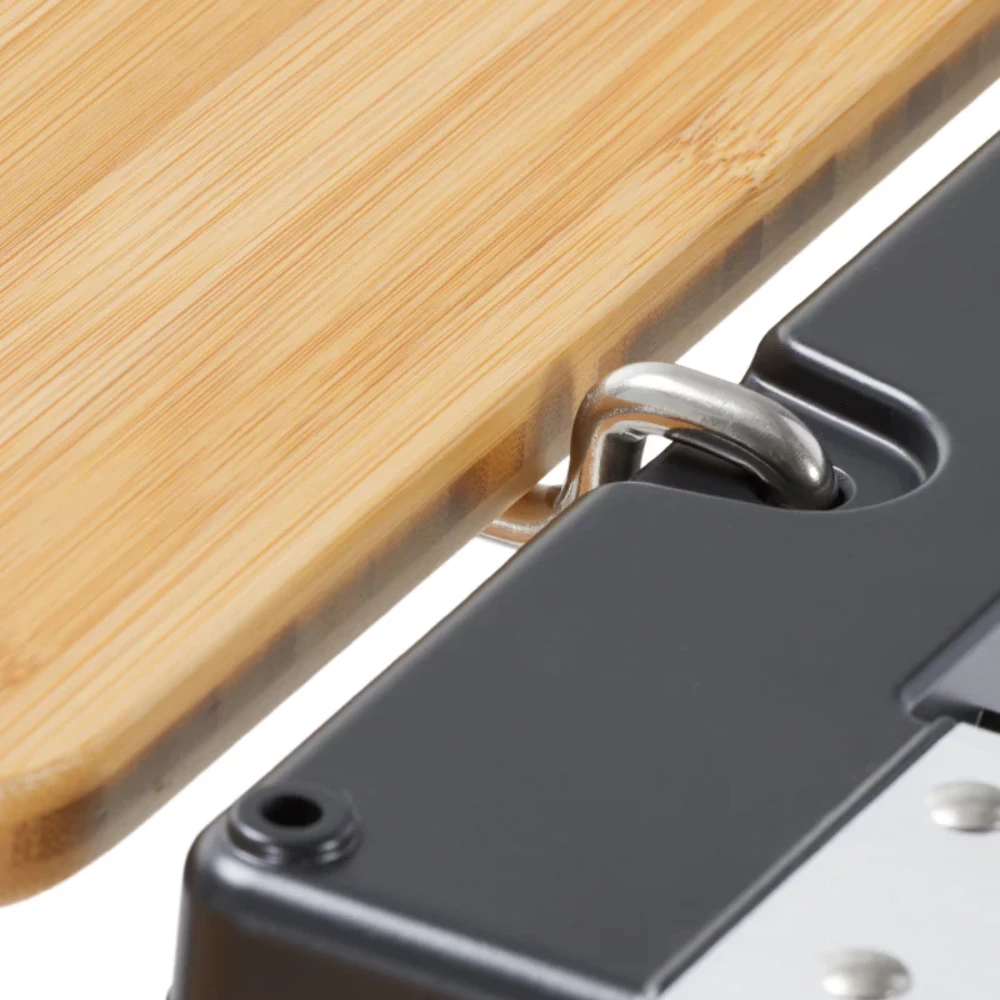 Snow Peak Iron Grill Table Multi Function Table Corner L Bamboo 4 Snow Peak Iron Grill Table Multi Function Table Corner L Bamboo - Image 2