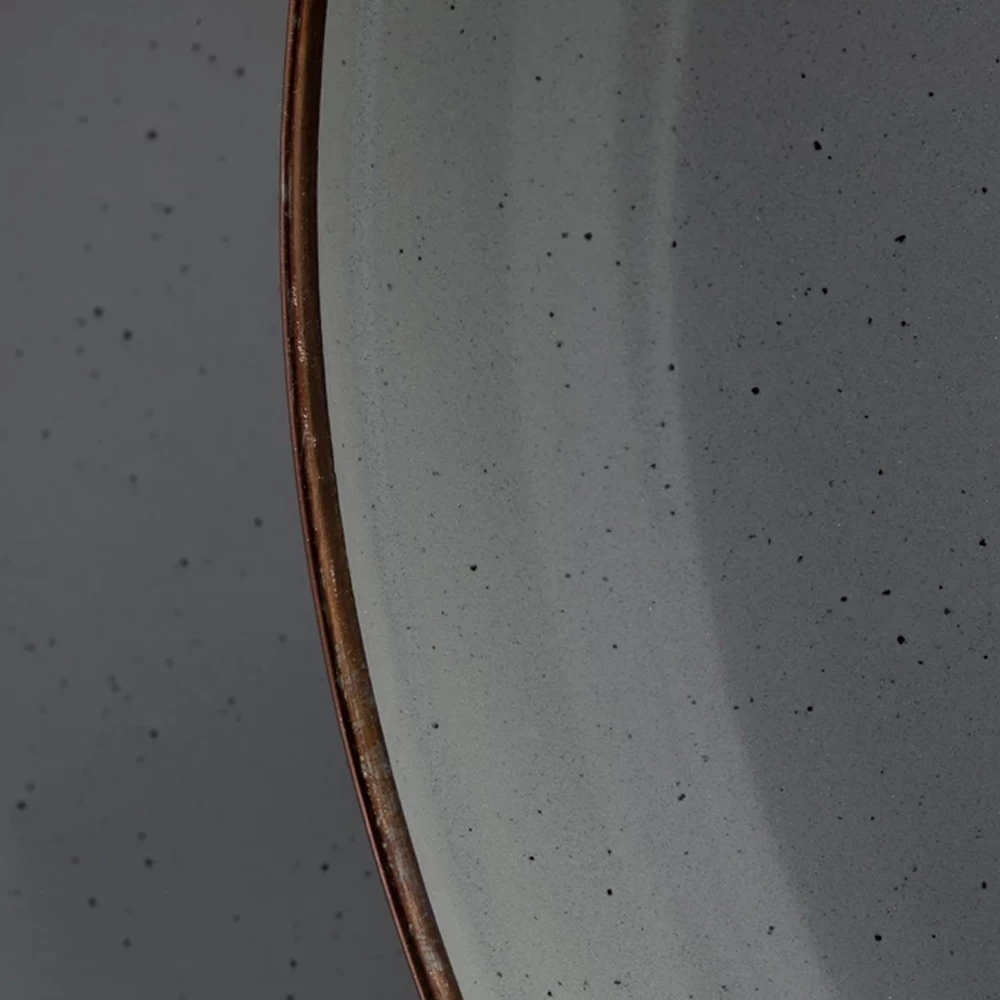 Barebones Enamel Salad Plate - Set Of 2 8 Barebones Enamel Salad Plate - Set Of 2 - Image 6