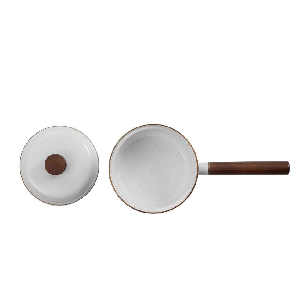 Barebones Enamel Saucepan 8 Barebones Enamel Saucepan - Image 6