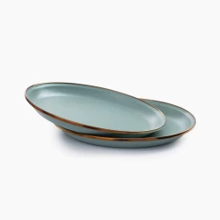 Barebones Enamel Plate - Set Of 2 -Online Camping Supplies CKW 426