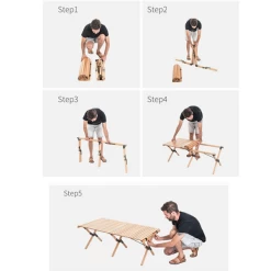 Camp Leader Large Wooden Egg Roll Table -Online Camping Supplies CL09PNE 6 600x600 d16797de b264 4b43 9692 cdd49ddc71aa