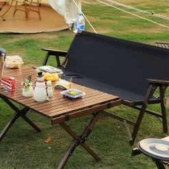 Camp Leader Camping Wooden Long Chair - Green 12 Camp Leader Camping Wooden Long Chair - Green -Online Camping Supplies CL55 OD 06