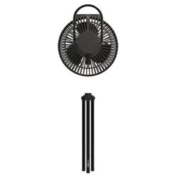 [Limited Edition] Black Claymore Fan V600+ With Pouch -Online Camping Supplies CLFN V610BK P 05