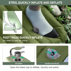 Etrol Fugu Airsleeping Pad -Online Camping Supplies CQD 1 Be 05