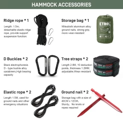 Etrol Bat Hammock -Online Camping Supplies DC SJ Ge1 07