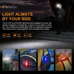 Fenix E-Lite Match CA18 & Everlight 2835 LED Flashlight (black) -Online Camping Supplies E LITE BLU 7 600x600 d8195234 463c 462a badf 433bed5abc89