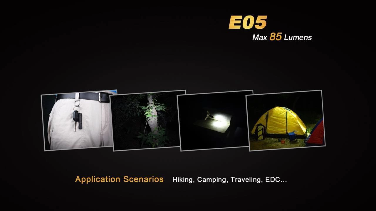 Fenix E05 XP-E2 LED Flashlight 19 Fenix E05 XP-E2 LED Flashlight - Image 17