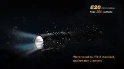Fenix E20 XP-E2 LED Flashlight (2015 EDITION) -Online Camping Supplies E202015 12 E 67818 62131.1443050098