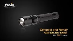 Fenix E20 XP-E2 LED Flashlight (2015 EDITION) -Online Camping Supplies E202015 1 E 27801 28752.1443050097