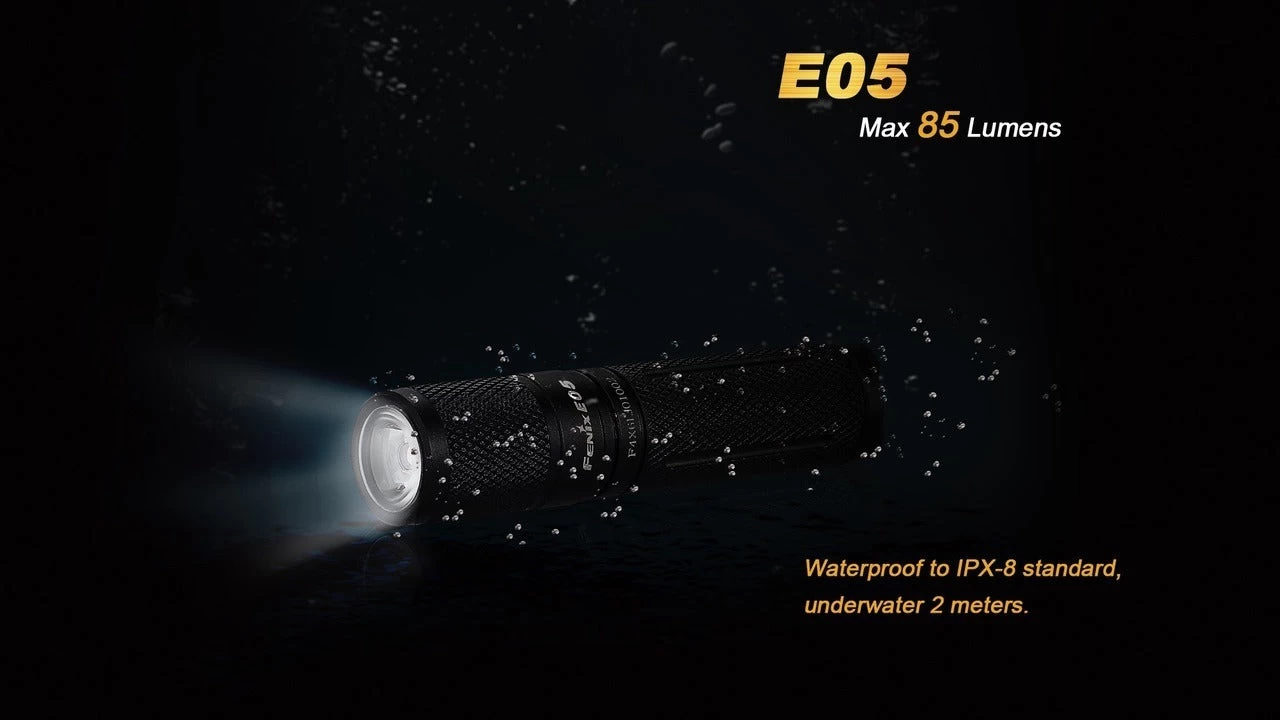Fenix E05 XP-E2 LED Flashlight 8 Fenix E05 XP-E2 LED Flashlight - Image 6