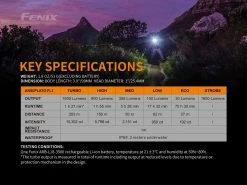Fenix E30R Luminus SST40 LED Flashlight BLACK -Online Camping Supplies E30RA E 10 04352.1556287405
