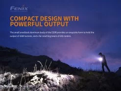 Fenix E30R Luminus SST40 LED Flashlight BLACK -Online Camping Supplies E30RA E 3 62679.1556287405