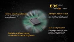 Fenix E35 XL-L2 UE LED Flashlight Black 2016 Version -Online Camping Supplies E35UE 10 E 74892.1452788939.1280.1280 26242.1495139475