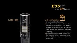 Fenix E35 XL-L2 UE LED Flashlight Black 2016 Version -Online Camping Supplies E35UE 7 E 03135.1452788932.1280.1280 45603.1495139308