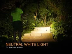 Fenix E16 XP-L Hi Neutral White LED Flashlight BLACK 700 Lumen -Online Camping Supplies Fenix E16 Flashlight Neutral Light