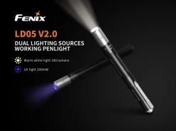 Fenix LD05 V2.0 LED Penlight With UV Light 23 Fenix LD05 V2.0 LED Penlight With UV Light -Online Camping Supplies Fenix LD05 1