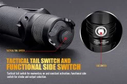 Fenix TK20R Rechargeable Tactical Flashlight -Online Camping Supplies Fenix TK20R Flashlight tactical switch