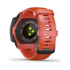 Garmin Instinct GPS Smartwatch - Graphite -Online Camping Supplies Flame red 2