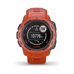 Garmin Instinct GPS Smartwatch - Graphite -Online Camping Supplies Flame red 4