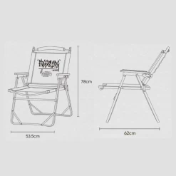 KZM Free Slope Chair 18 KZM Free Slope Chair -Online Camping Supplies FreeSlopeChair