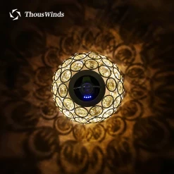 Thous Winds Goal Zero LED Light Crystal Ball Lampshade -Online Camping Supplies GZ30 05