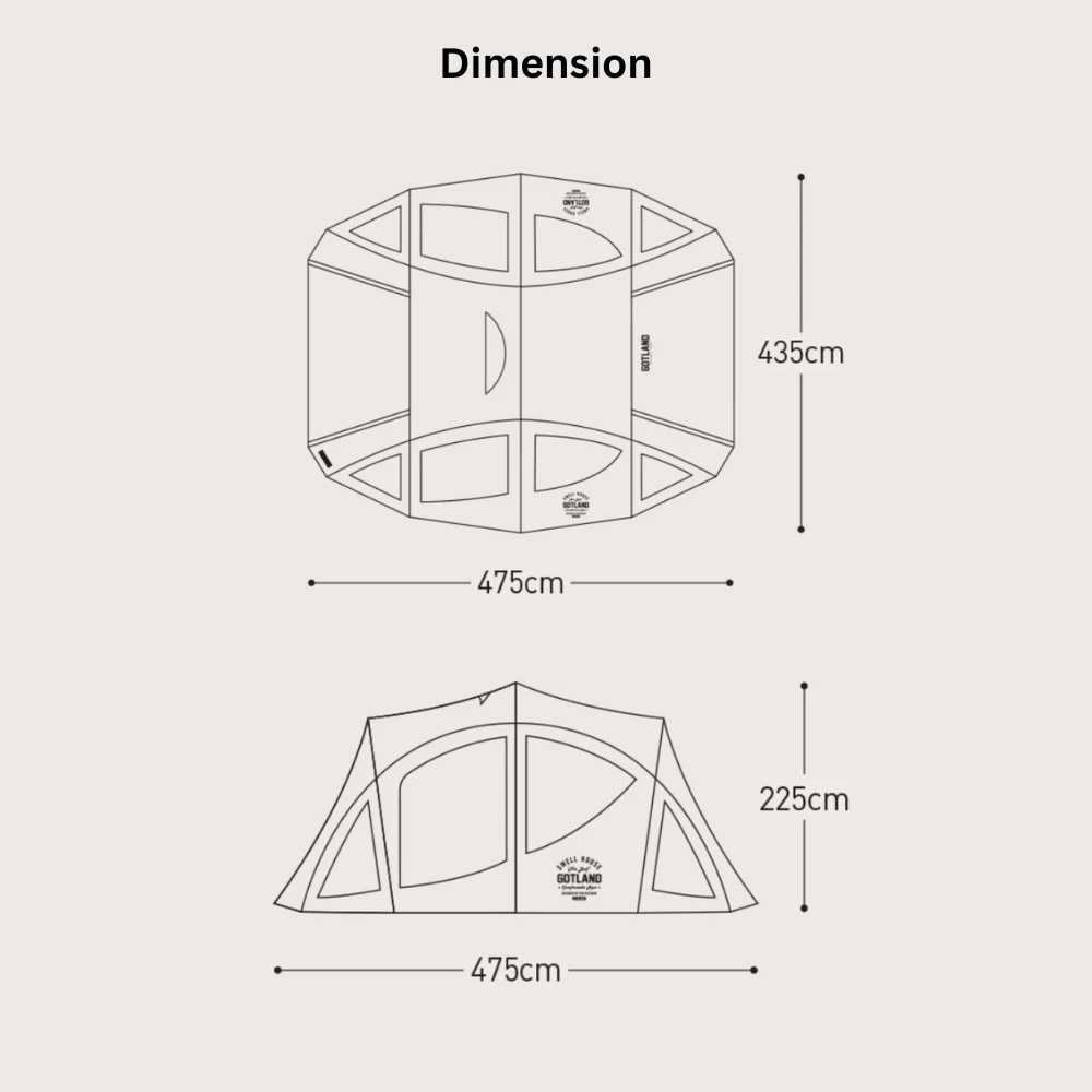 KZM Gotland Swell House Tent 14 KZM Gotland Swell House Tent - Image 12