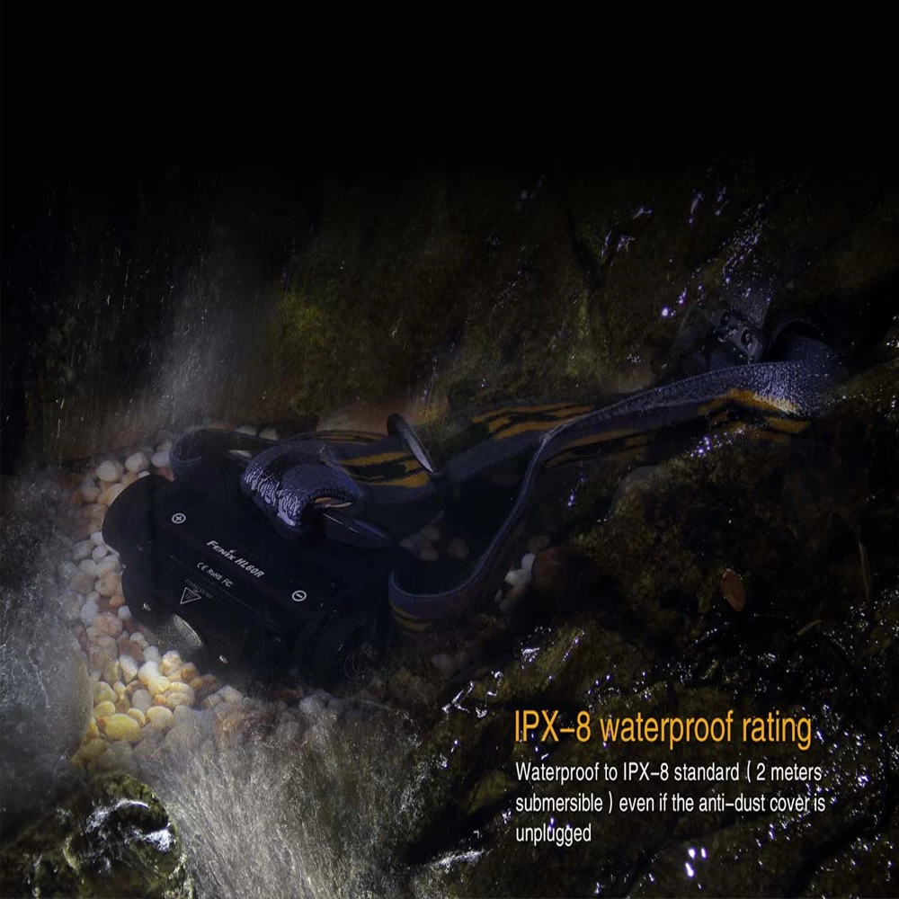 Fenix HL60R Headlamp - Yellow 8 Fenix HL60R Headlamp - Yellow - Image 6