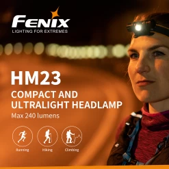 Fenix HM23 Headlamp - 240 Lumens -Online Camping Supplies HM23 6